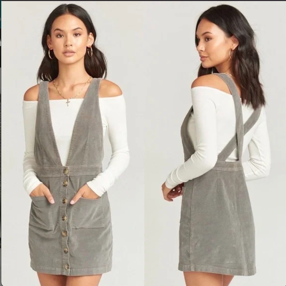 Show Me Your Mumu Connelly Corduroy Overall Dress